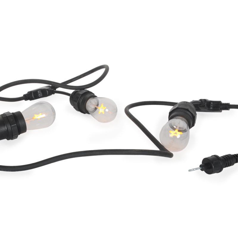 LED Stern Filament Bulb 0,5W E27 Polycarbonat - S14