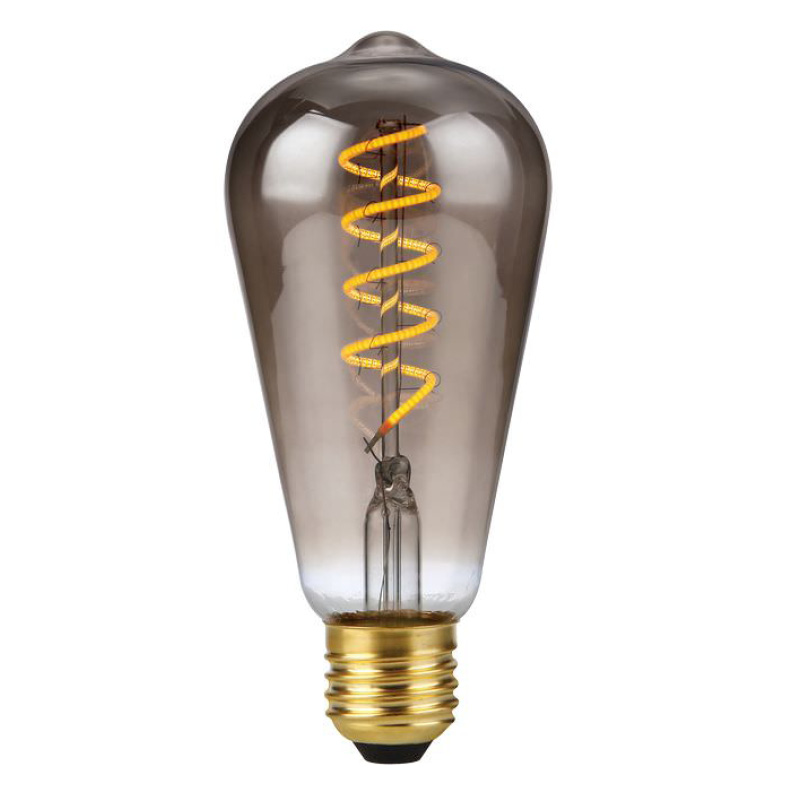 LED ST64 Flex AX Rustika Smokey 4W 150lm 2200K E27