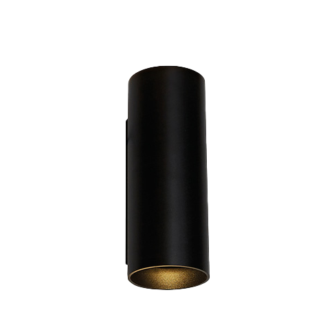 Tubus Wandleuchte Outdoor LED Schwarz | Antidark