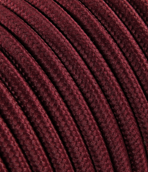 Verlängerungskabel Textil Bordeaux TO73