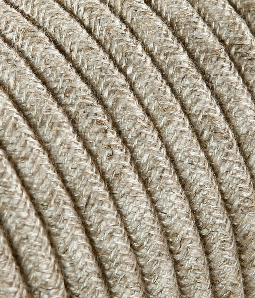 Textilkabel mit Tragorgan Baumwolle Hell TO401, 3 x 0,75mm²