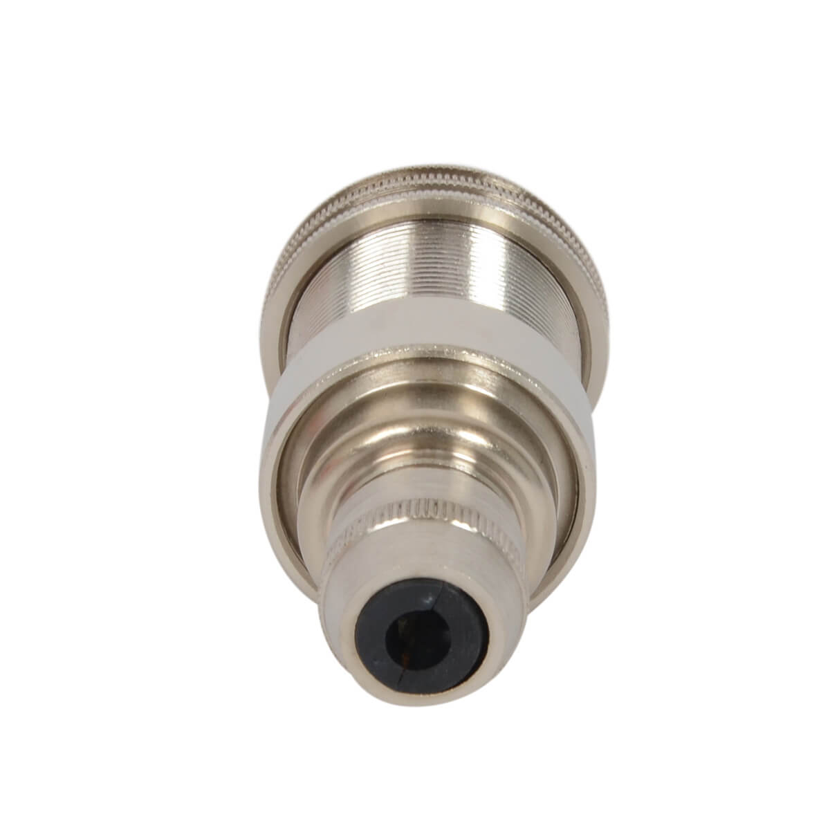 Lampenfassung E14 mit Stellring Nickel