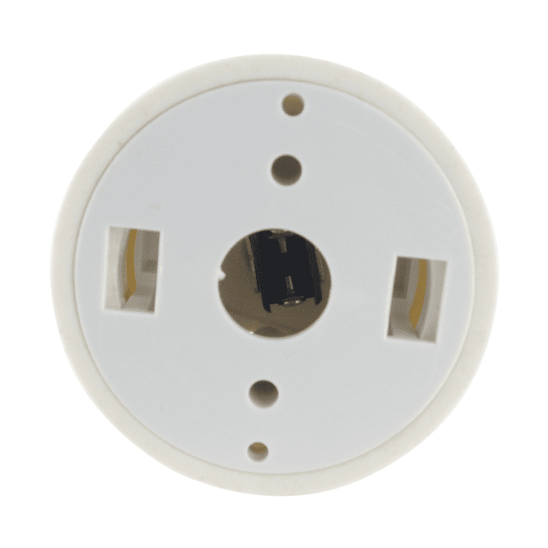 Drucktaster Porzellan Weiss