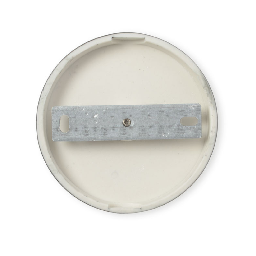 Porzellan Blinddeckel mit Sollbruchstellen Piatto Fondo Schwarz