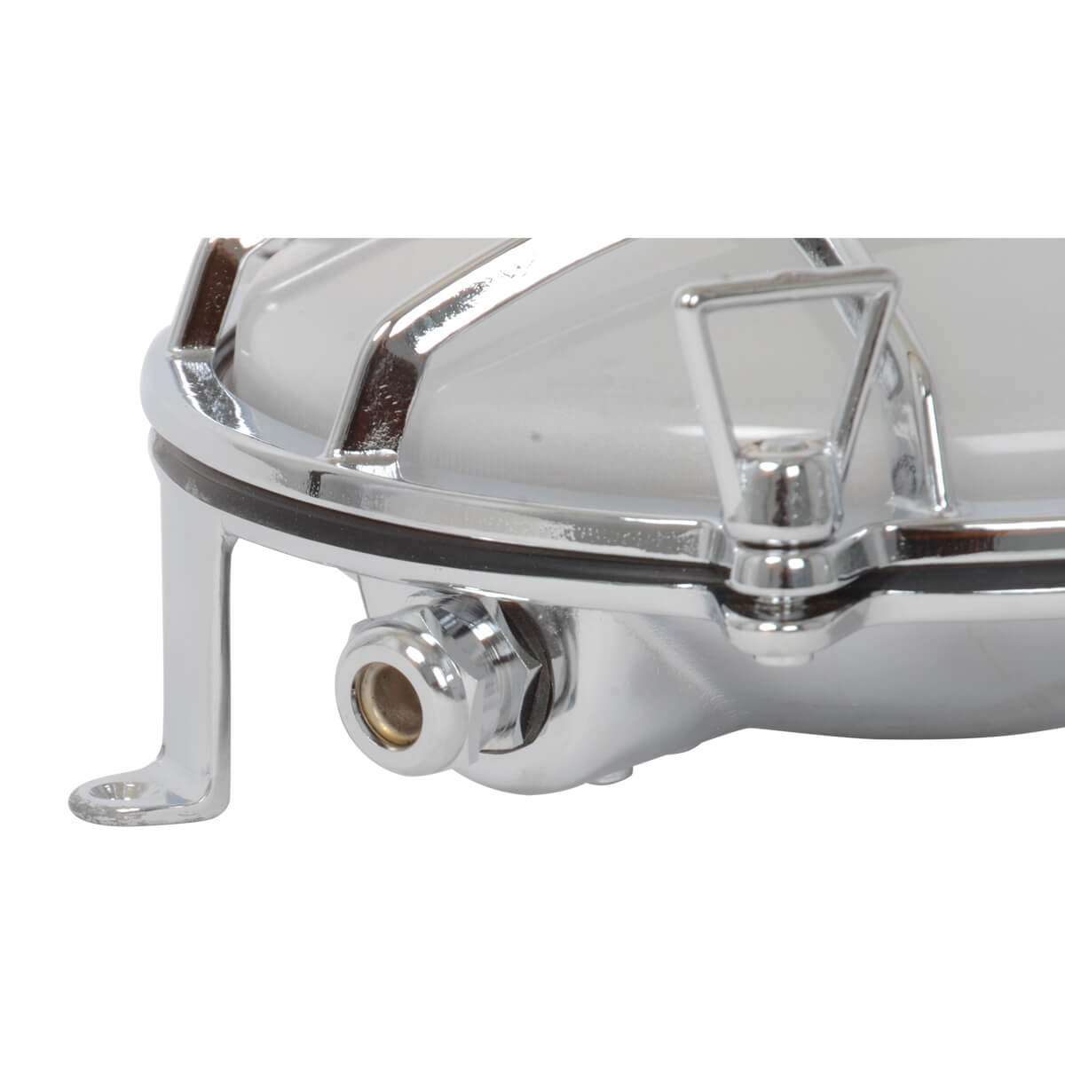 Wand- und Deckenleuchte Tartaruga Tonda Chrome Ø215 E27 | Foresti & Suardi