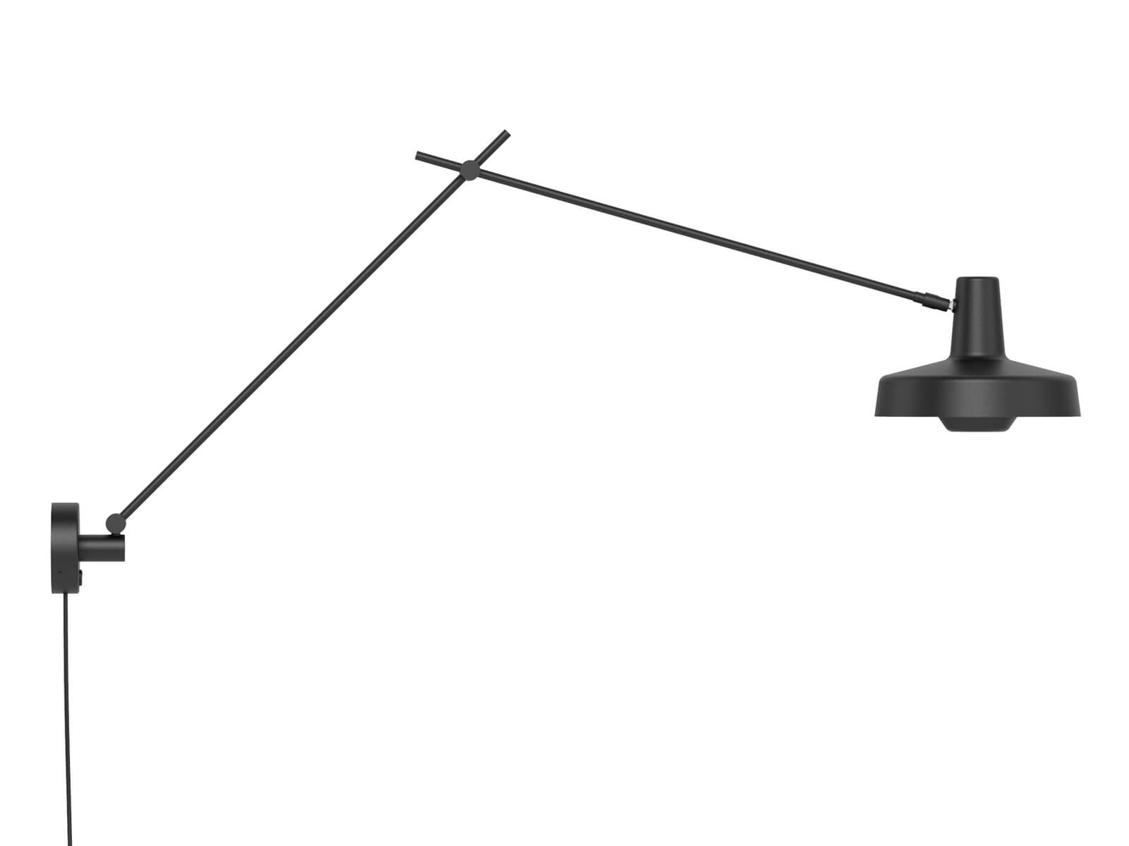 Wandlampe Arigato Wall lang schwarz