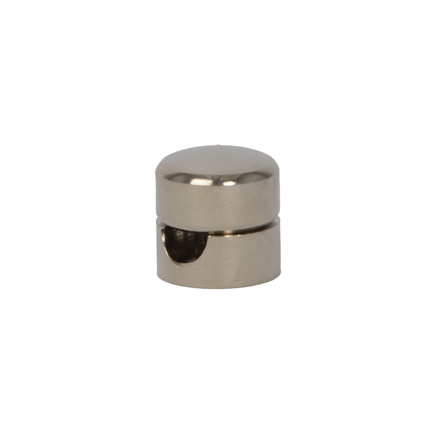 Kabelhalter Metall 2-teilig klein Nickel