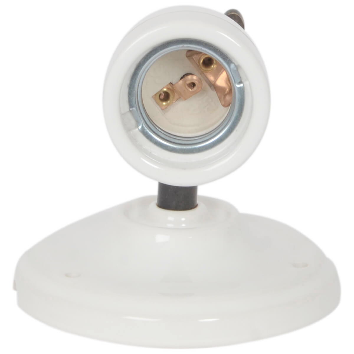 Wandleuchte "High Neck" Weiss Bronzed Finish Porzellan