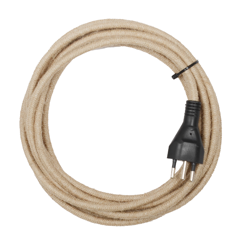 5m Anschlusskabel Jute