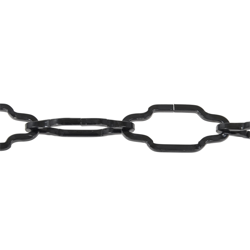 Kette geschweift schwarz