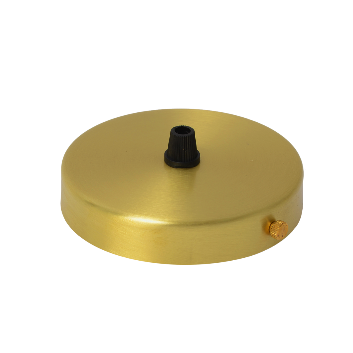 Lampenbaldachin 1-Loch Messing Satin Brass