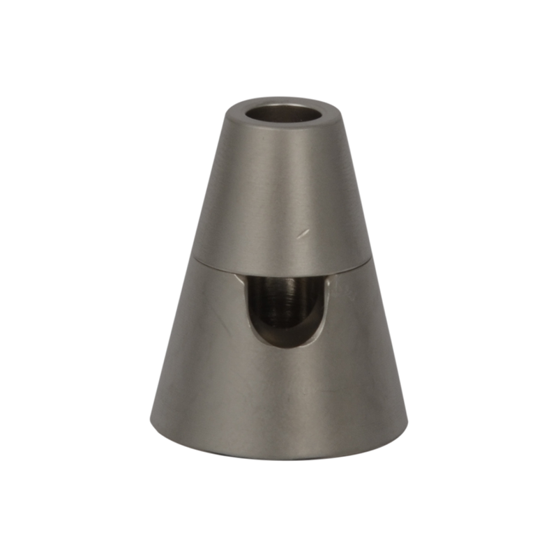 Kabelhalter Konus Nickel Matt