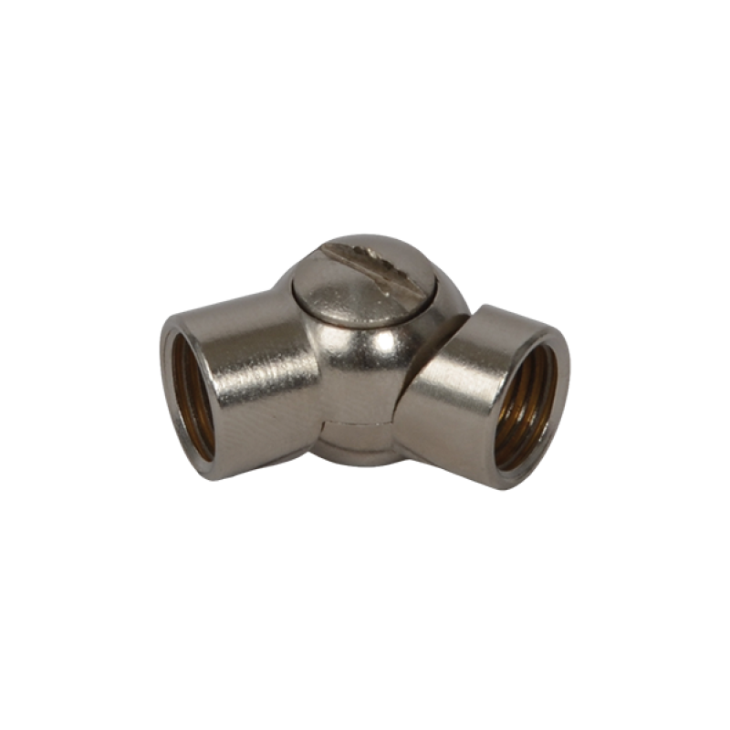 Schraub-Gelenk M10x1, Nickel