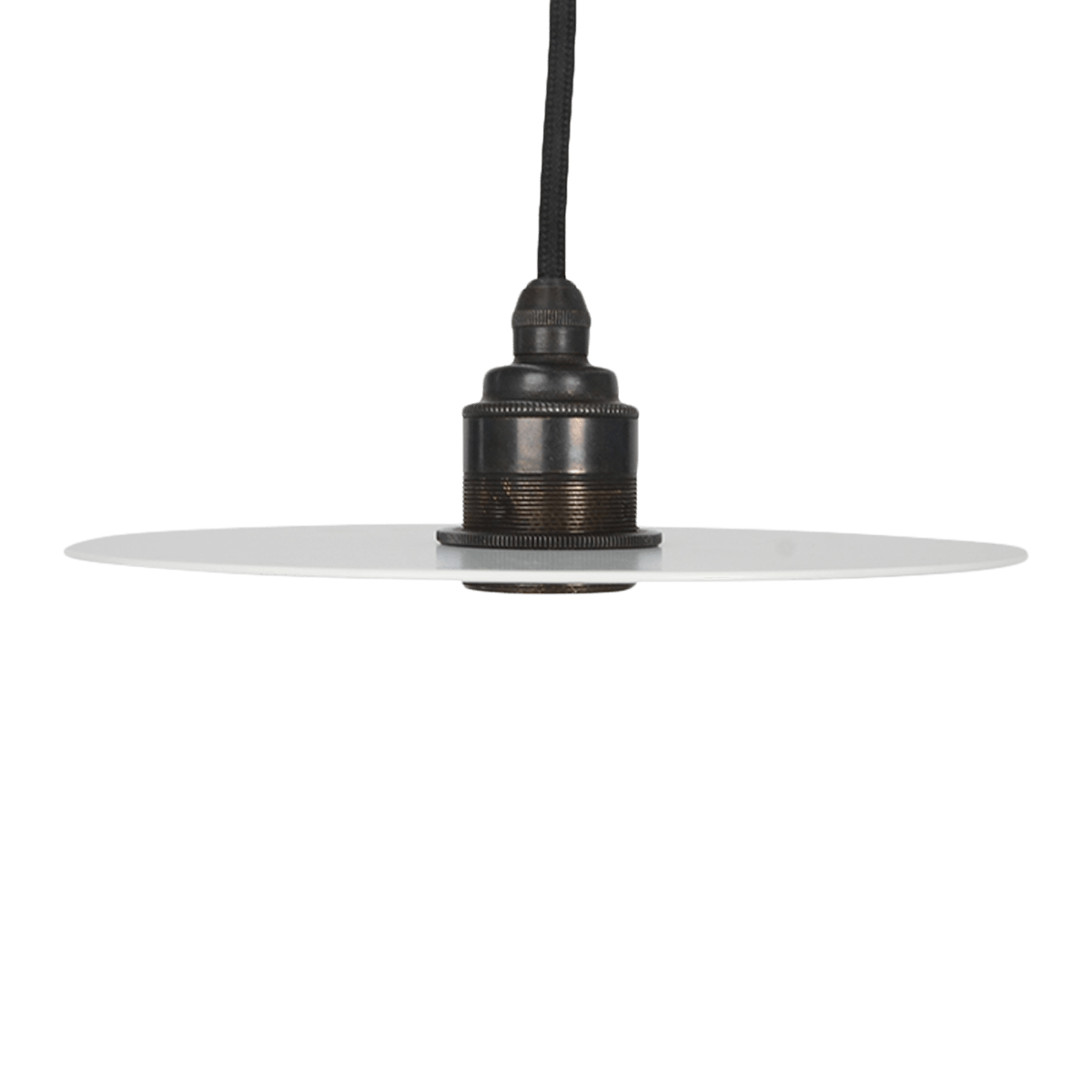 Lampenschirm Disc Weiss