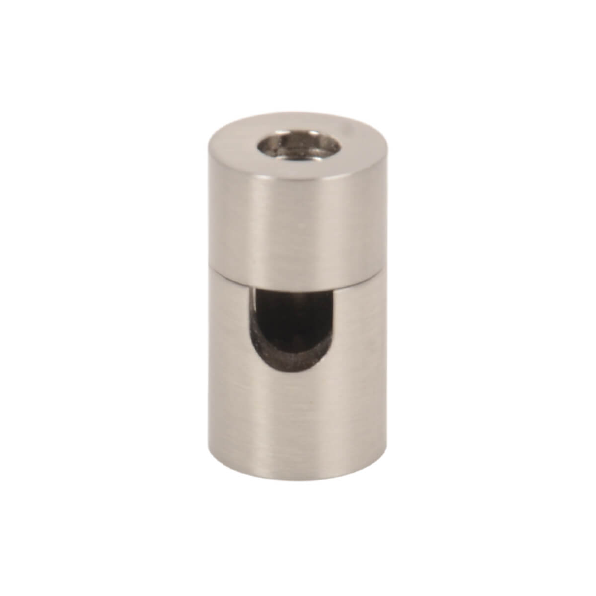 Kabelhalter Zylinder Nickel