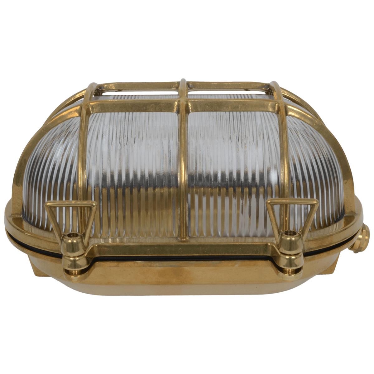 Kellerleuchte Tartaruga Ovale Messing 265x200 E27 | Foresti & Suardi