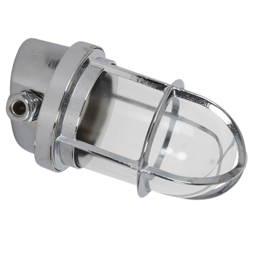 Wandleuchte Chrome schräg E27 | Foresti & Suardi
