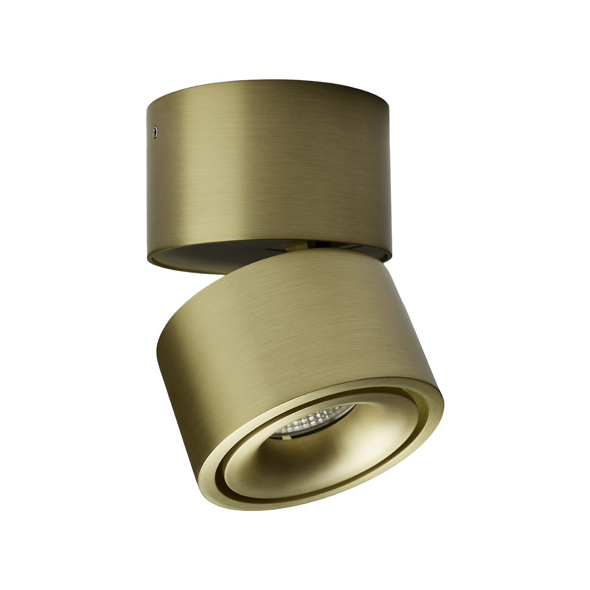LED-Spot Easy single Brass | Antidark