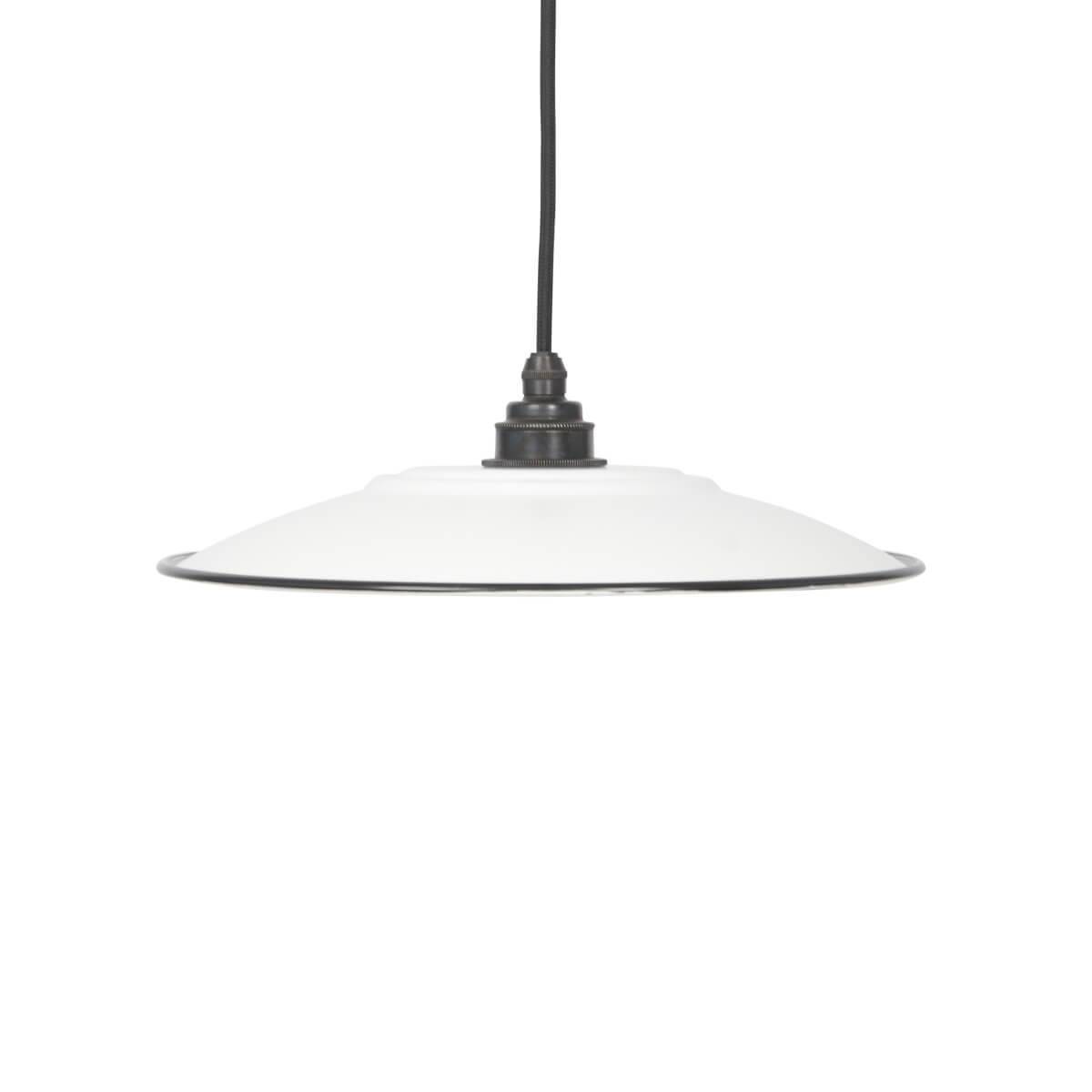 Lampenschirm Flat weiss matt