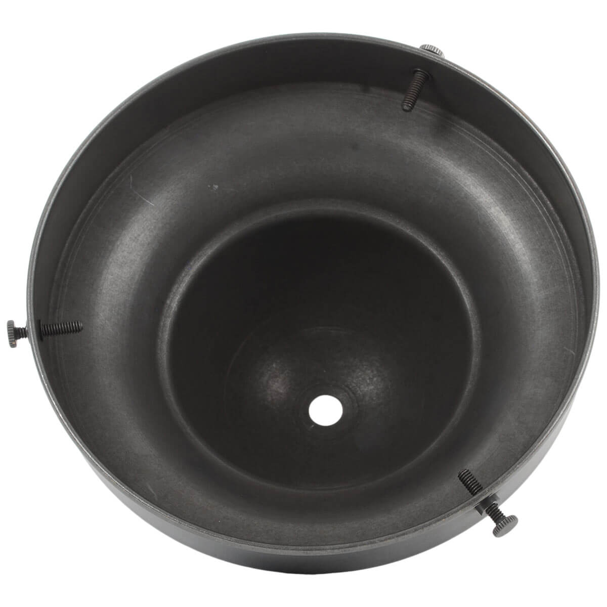 Glas-/Lampenschirmhalter "Bell Gallery" Bronzed Finish