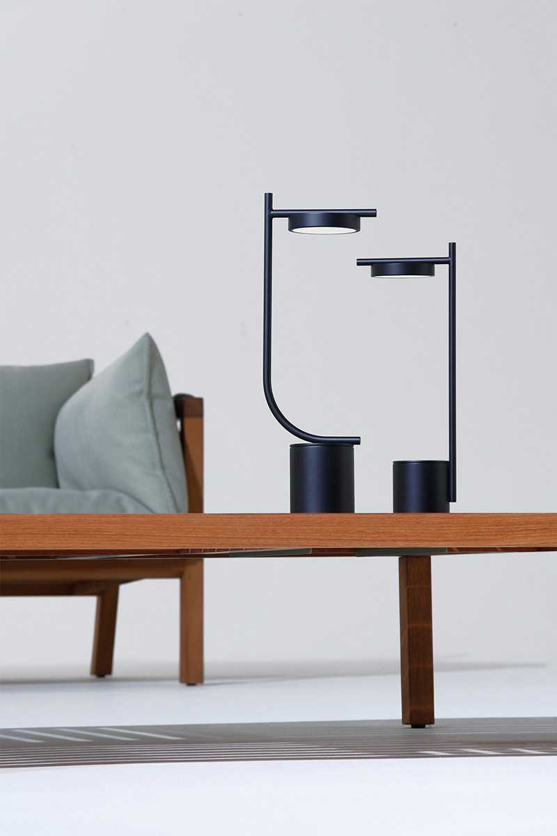 Akku-Tischleuchte IGRAM I-Form | Grupa Products