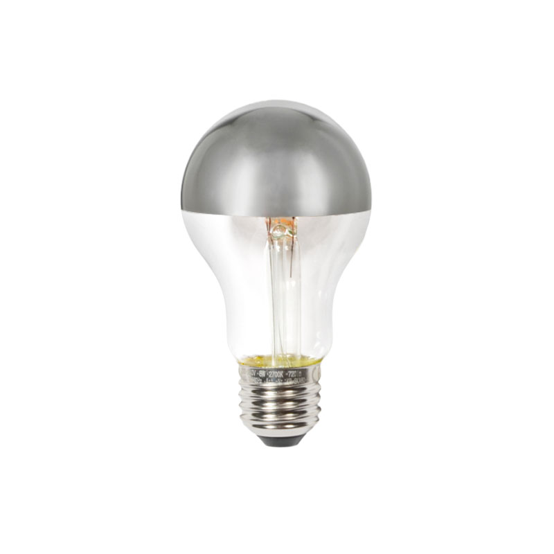 LED Spiegelkopf Silber A60 8W E27 | Konigs