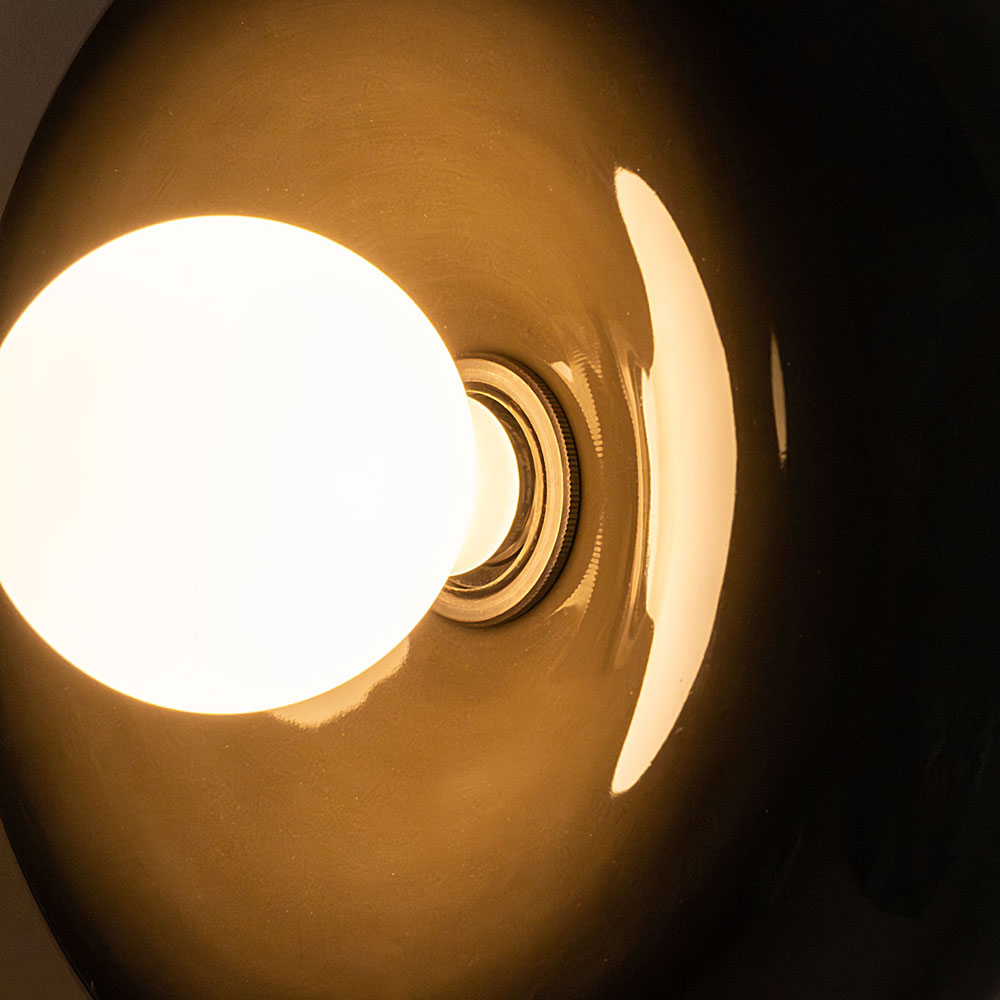 Keramik Wandlampe Orbis E27 | atelier mond