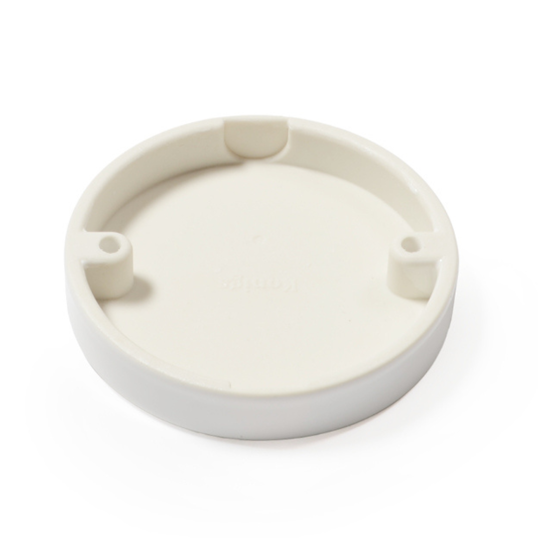 Blinddeckel Porzellan Weiss "Nudo"