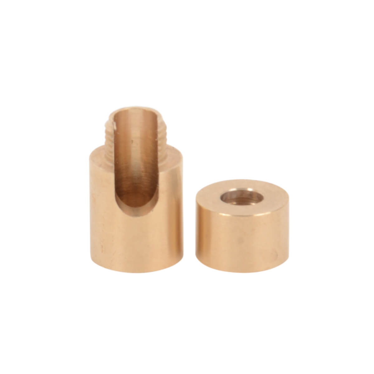 Kabelhalter Zylinder Messing