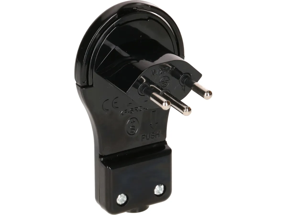 Flachwinkelstecker Typ12