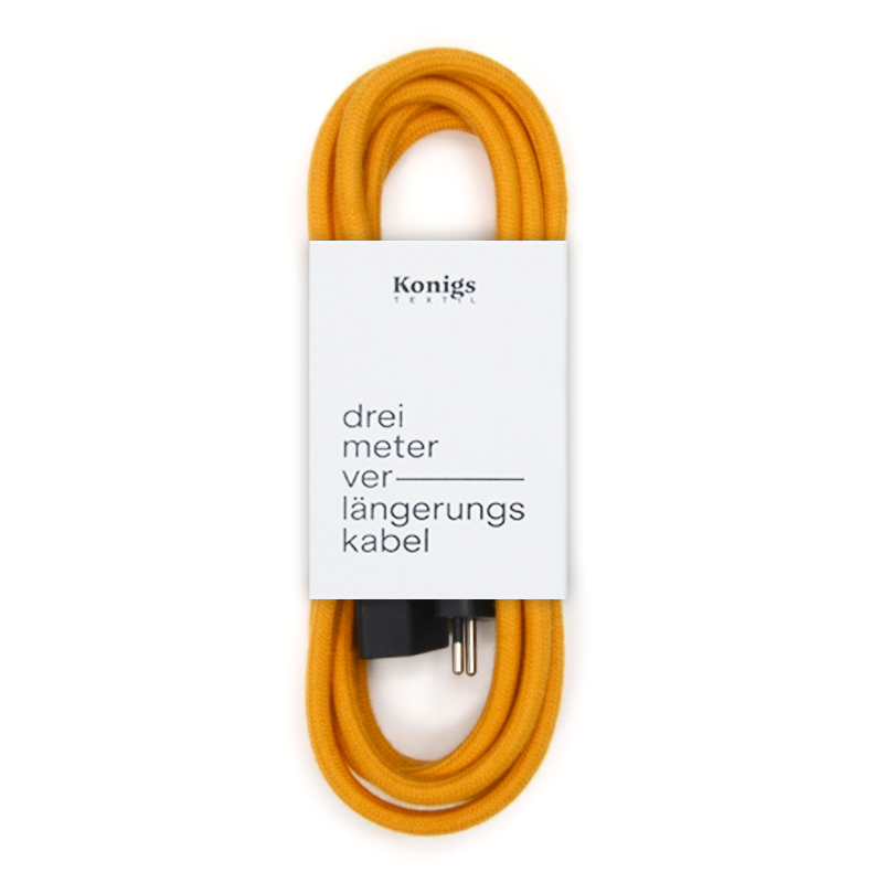 Verlängerungskabel Textil Caramel TO432