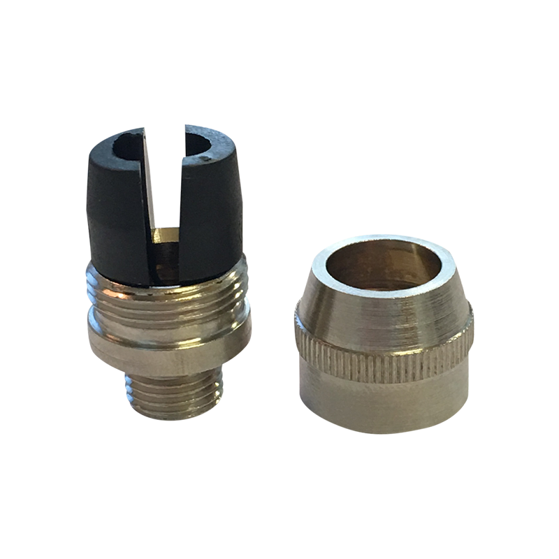 Zugentlaster M10x1 Metall Nickel