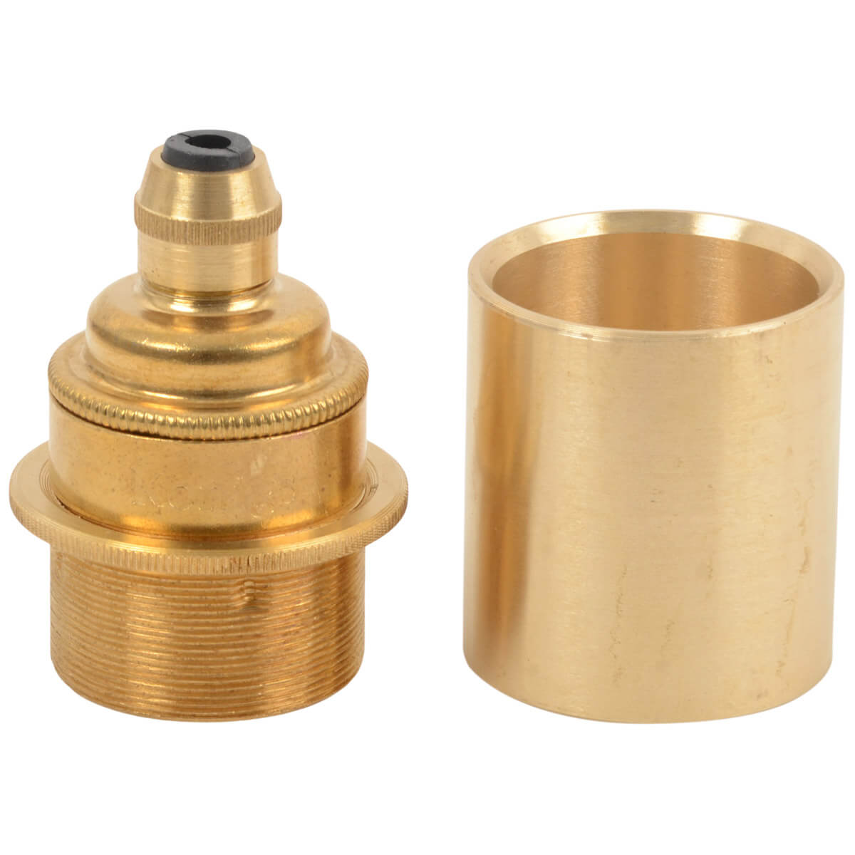 Fassungshülse E27 Brass