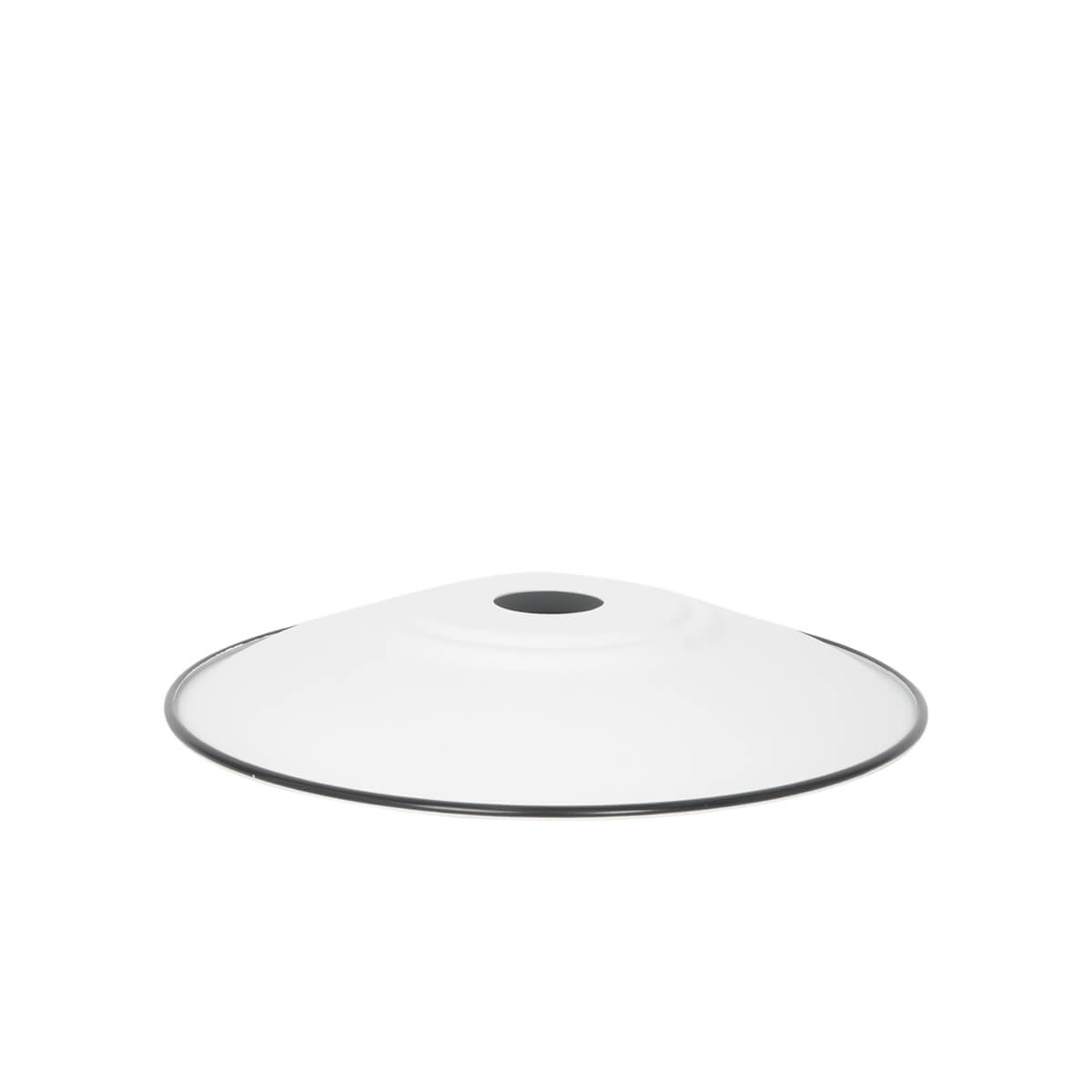 Lampenschirm Flat weiss matt