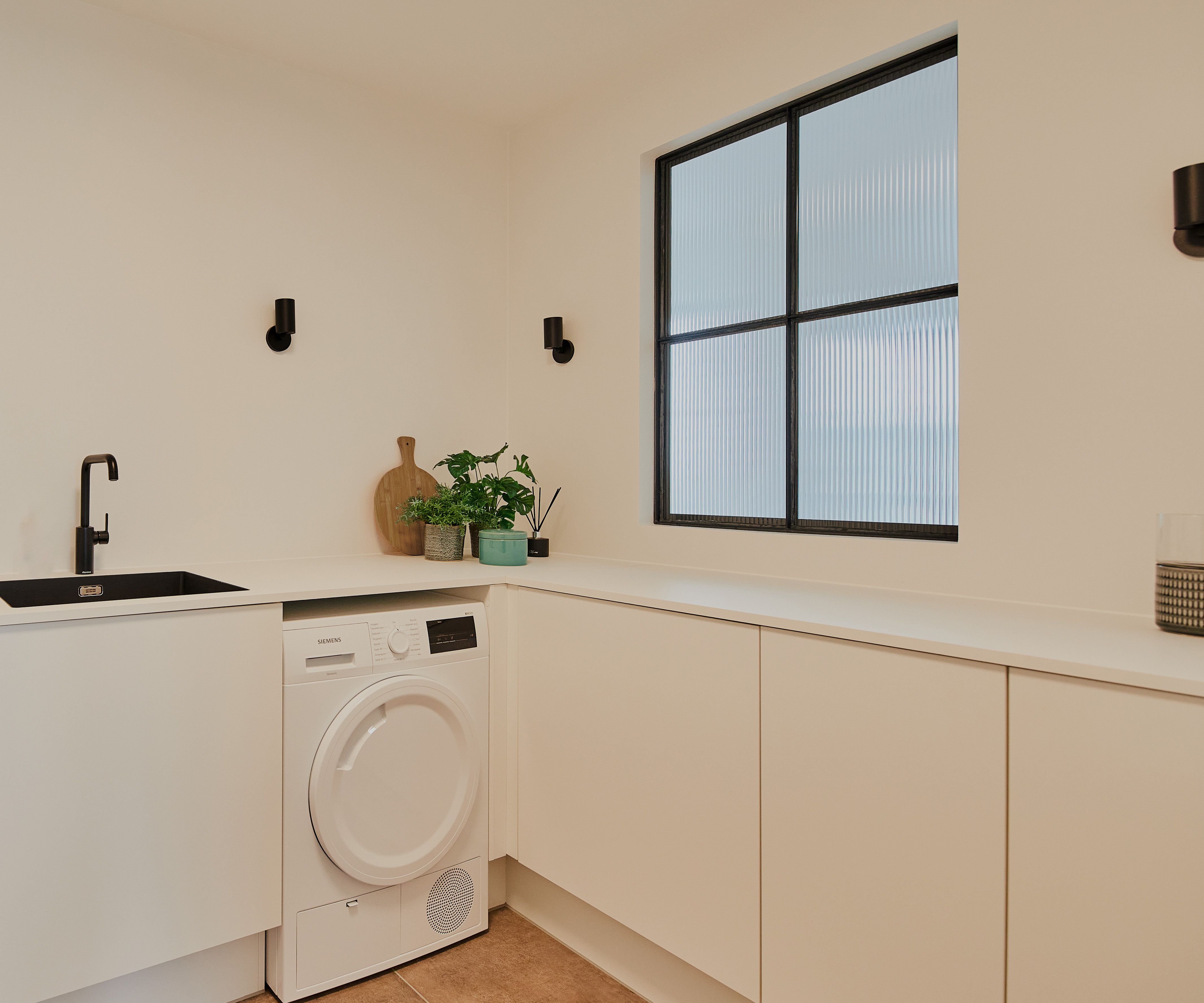 Wand- und Deckenleuchte SpotOn 1 Circle Grib Black | Antidark