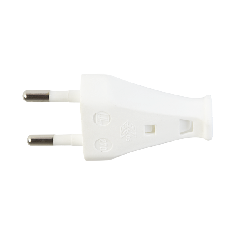 2-poliger Stecker T26 Weiss