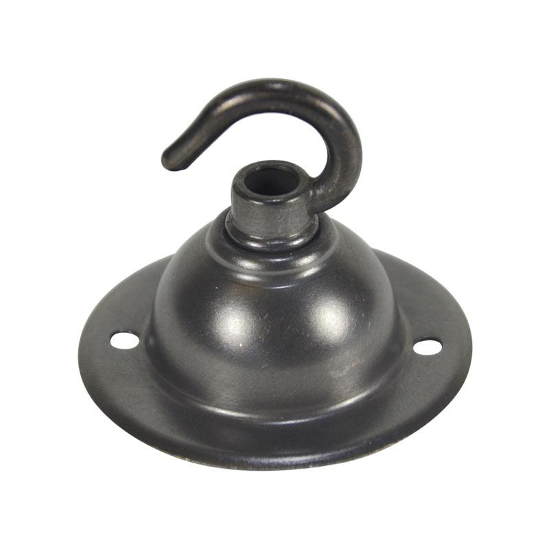 Lampenbaldachin "Bronzed Finish" mit Haken