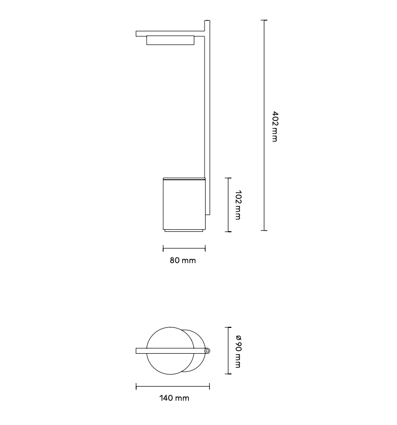Akku-Tischleuchte IGRAM I-Form | Grupa Products