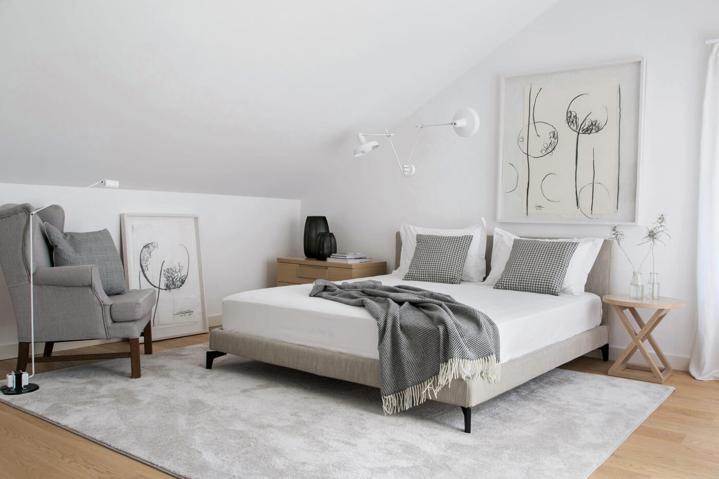 Wandlampe Arigato Wall 2 weiss