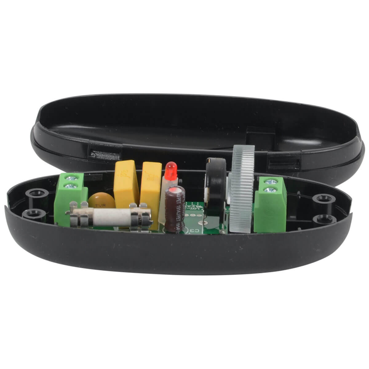 LED Schnurdimmer mit Drehregler 101 Schwarz