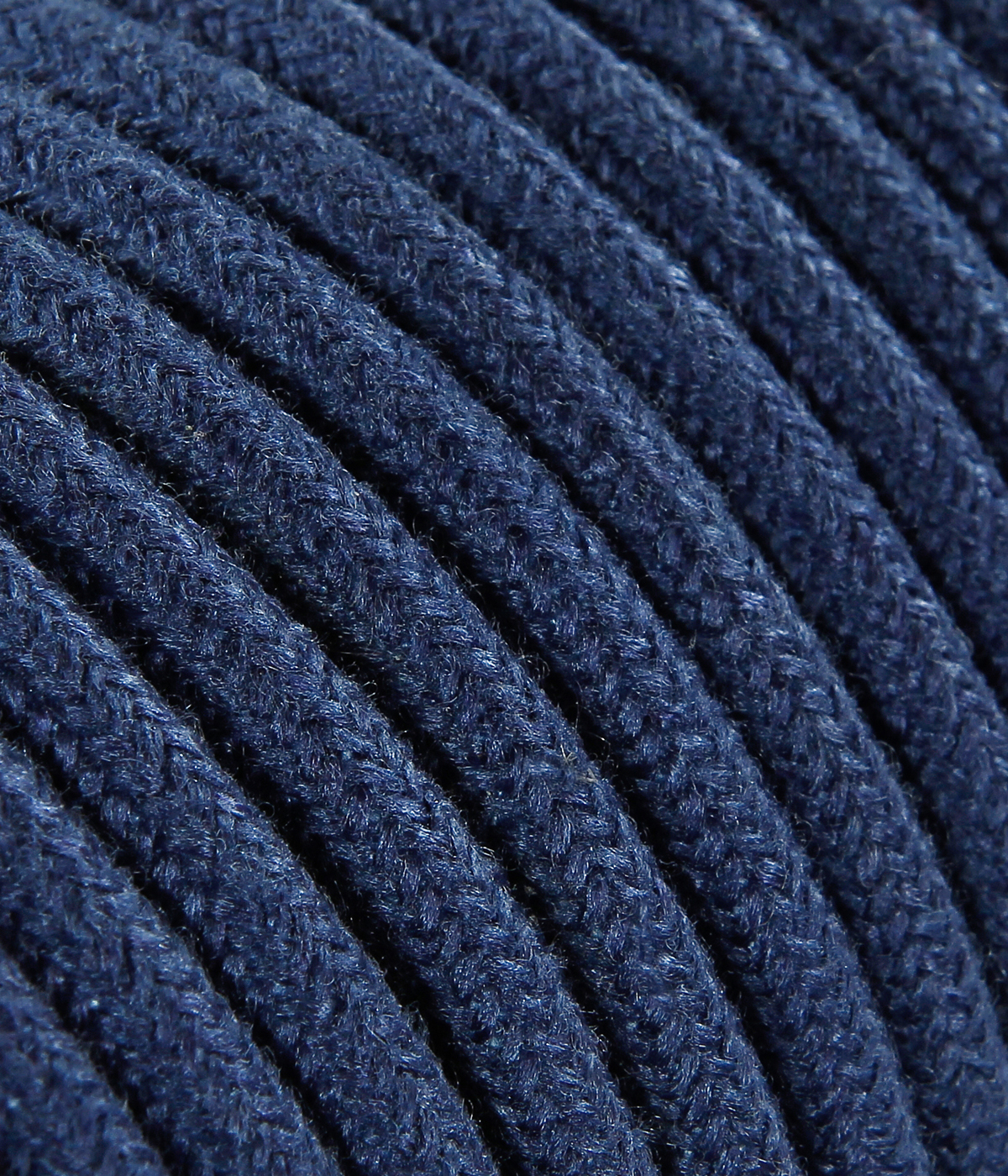 Verlängerungskabel Textil Jeansblau matt TO410
