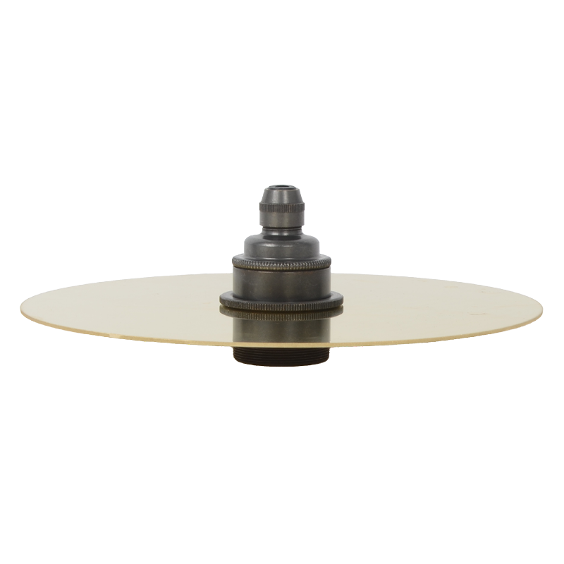 Lampenschirm Disc Messing roh 21 cm