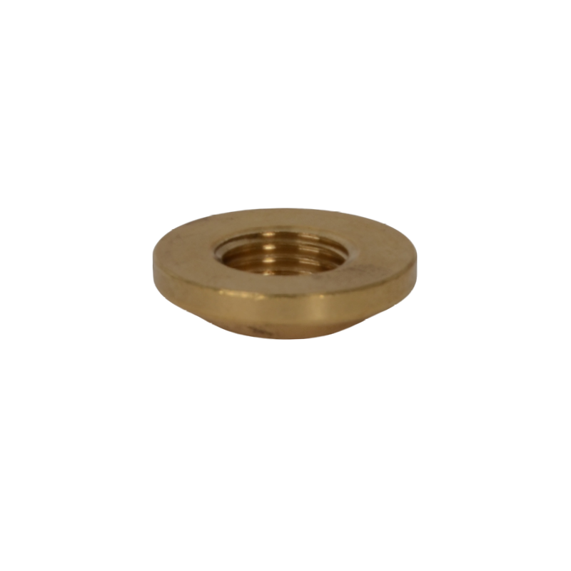 Gewölbte Ringmutter M10x1 Brass