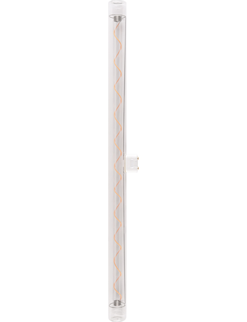 LED S14d Fila Spiral T30x500mm 230V 240Lm 4W 2200K 922 360° AC Klar Dimmbar