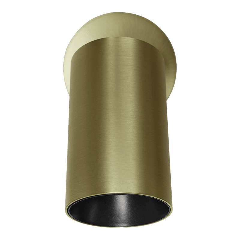Wand- und Deckenleuchte SpotOn 1 Circle Brass | Antidark