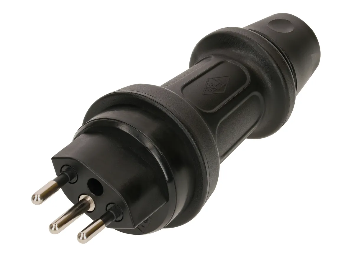 Stecker T13 schraubbar für Illu Flachband