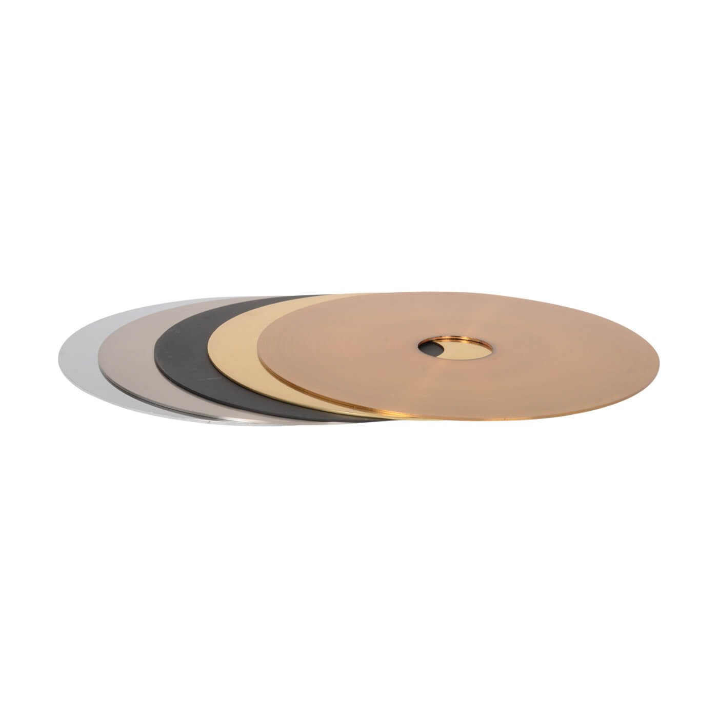 Lampenschirm Disc Chrome 21 cm