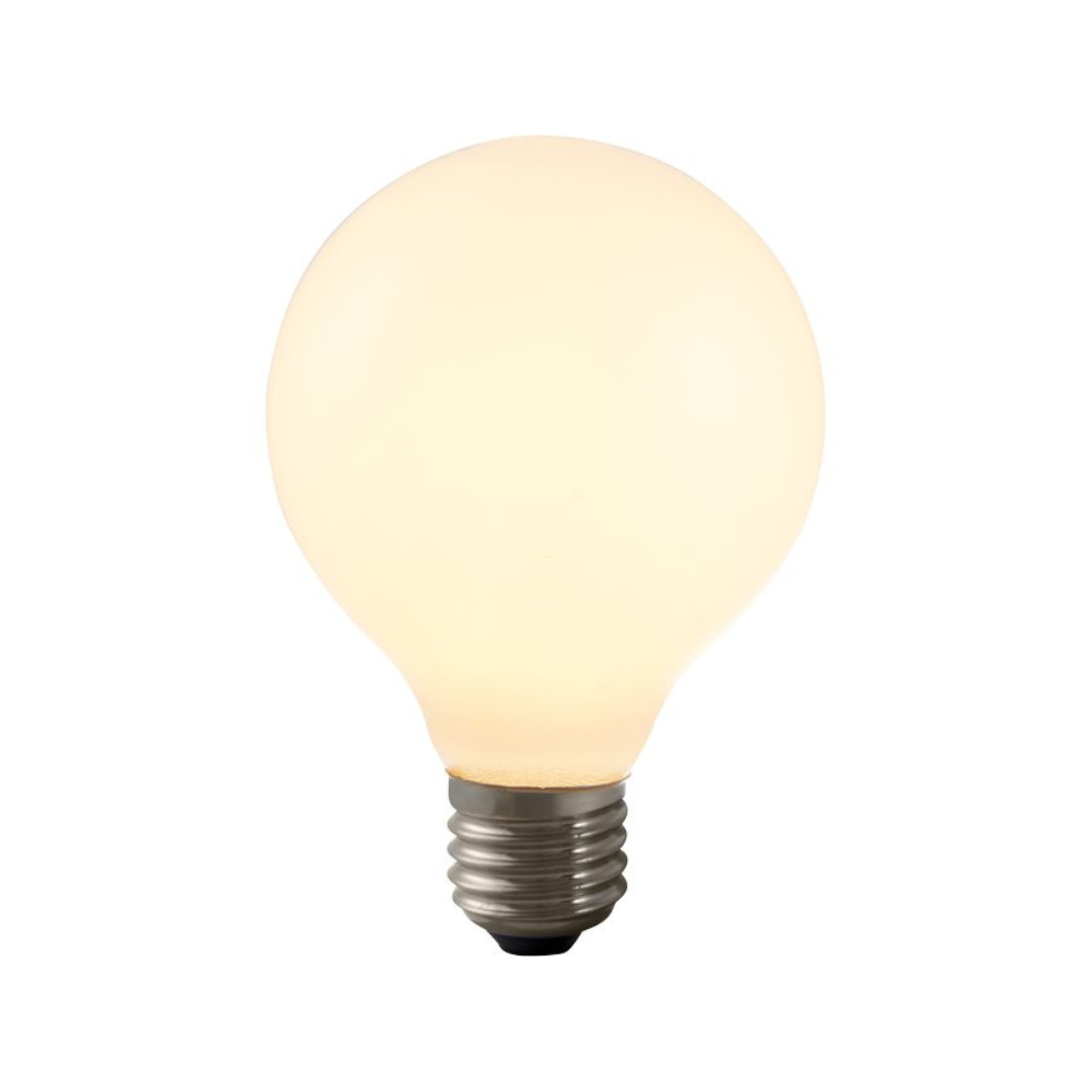 LED E27 Filament Globe G80 230V 330Lm 4W 2500K Opal Dimmbar