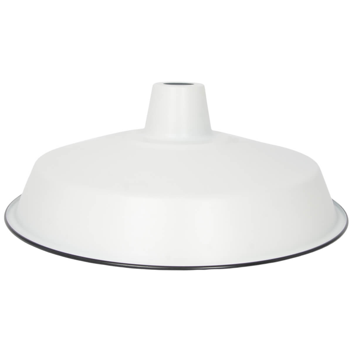 Lampenschirm XL Classic weiss matt