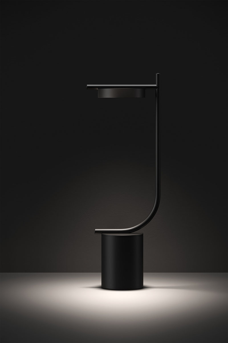 Akku-Tischleuchte IGRAM J-Form | Grupa Products